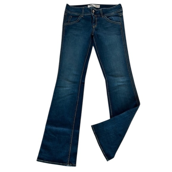 Hudson Fine Tailored jeans signature low rise boot cut size 28 long tall - Picture 1 of 13